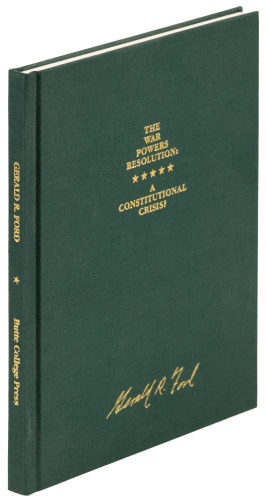 The War Powers Resolution: A Constitutional Crisis?