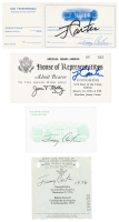 Four items signed by Jimmy Carter