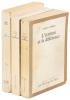 Two books inscribed by Jacques Derrida to Hubert Dreyfus