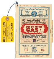Telephone Directory for Clay Center, Kansas, March 1930