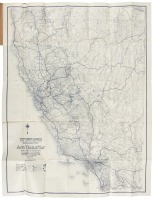 A New Automobile Road Map: California, Nevada, San Francisco Vicinity
