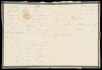 Autograph Letter signed by Sarah Bernhardt