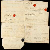 Collection of over 400 signatures of British Statesmen from the 17th through 19th centuries