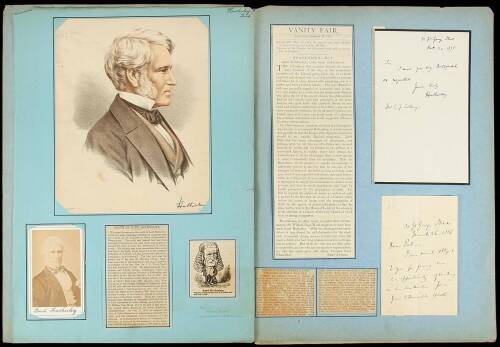 Approximately 47 autograph letters, signatures, etc. from British statesmen, lawyers, judges, barristers, etc., most from the 19th century