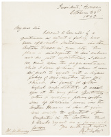 Autograph letter signed by Robert Tyler