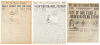 Twelve newspapers covering woman pioneers of aviation - 2