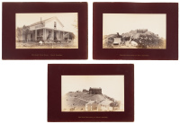 Five photographs of the Lick Observatory on Mount Hamilton, east of San Jose, California