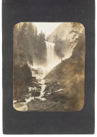 Album of fifty-one photographs of Yosemite Valley and the railroad