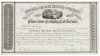 Stock certificate for Eureka Quartz Mining Company, 1853