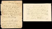 Two Autograph Letters, signed by Nevil Maskelyne, to bookseller J. Nourse