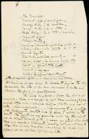 Manuscript list of books necessary to the understanding of the United States