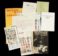 Small archive of material relating to Gregory Corso