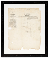 Sheet of letterhead, Vidocq Detective Agency
