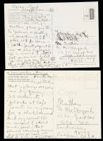 Two postcards from Corso to Nathan May