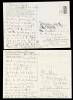 Two postcards from Corso to Nathan May