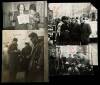 Four photographs of Gregory Corso and other Beat Authors