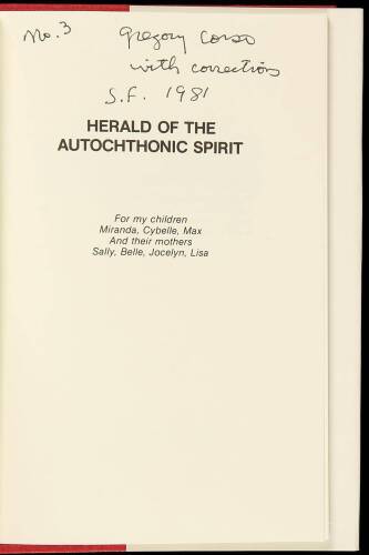 Herald of the Autochthonic Spirit