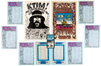 Selection of Bay Area radio station ephemera