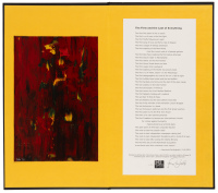 Two signed broadsides with original art