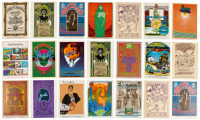 Large collection of Family Dog postcards