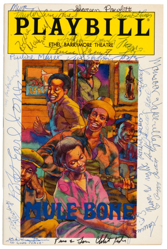 Mule Bone Playbill