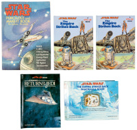 Five Star Wars pop-up and punch-out books