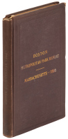 Metropolitan Park Report - Boston Massachusetts - 1893