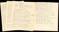 Iphidamas - Manuscript Poem signed