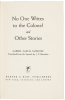No One Writes to the Colonel - 2