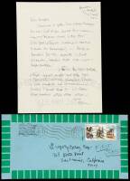 Archive of 10 letters and postcards from Ginsberg to Gregory Corso