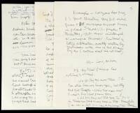 Autograph Letter, Signed, from Ginsberg to Gregory Corso