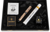 CONWAY STEWART: Churchill RikWill Jour et Nuit (Night and Day) Rose Gold Fountain Pen with Ballpoint Converter