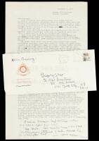 Typed Letter, Signed, to Gregory Corso