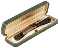 PELIKAN: T111 Toledo Fountain Pen, with Original Box, 1930s