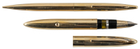 SHEAFFER: Triumph Crest Masterpiece 14K Solid Gold Fountain Pen and Pencil Set