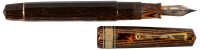 OMAS: Paragon Arco Brown Celluloid 1998 Fountain Pen