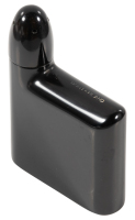MONTBLANC: Vintage Black Hard Rubber Traveling Inkwell