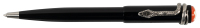 MONTBLANC: Rouge et Noir Heritage Collection Black Special Edition Ballpoint, Snake Clip