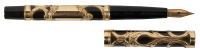 PARKER: No. 16 Gold-Plated Filigree Overlay Eyedropper Fountain Pen