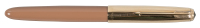 PARKER 51: Aerometric Cocoa Brown Fountain Pen, 12K Gold-Filled Heritage Cap