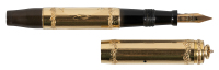PARKER: No. 49 Ringtop Fountain Pen, Gold-Filled Overlay