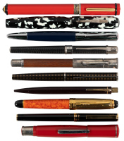 [VARIOUS MAKERS] Twenty Fountain Pens, Ballpoints and Propelling Pencils * Loiminchay, Pelikan, Waterman, Marlen, Others