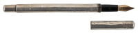 WATERMAN: No. 404 Sterling Silver Eyedropper-Filler Fountain Pen, Enigmatic Engraving