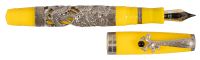 MONTEGRAPPA: Oriental Zodiac Dragon Sterling Silver Limited Edition Fountain Pen