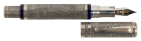 MONTEGRAPPA: America's Cup 2003 Sterling Silver Limited Edition Fountain Pen
