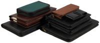 Pen Carrying and Storage Cases: Lot of Eight * Namiki, Visconti and Other Makers