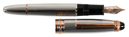 MONTBLANC: Meisterst&uuml;ck Solitaire 146 Sterling Silver Limited Anniversary Edition 1924 Fountain Pen