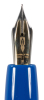 DELTA: Horsepower Blue and Carbon Fiber Fountain Pen - 2
