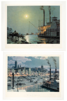 Four signed maritime prints by John Stobart