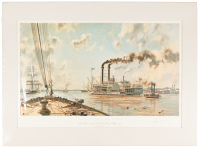 Decks Awash [with] New Orleans: The Robt. E. Lee Leaving the Crescent City in 1880